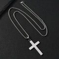 Stainless Steel Cross Pendant Necklace